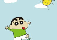 蜡笔小新手机壁纸,可爱与治愈的卡通世界